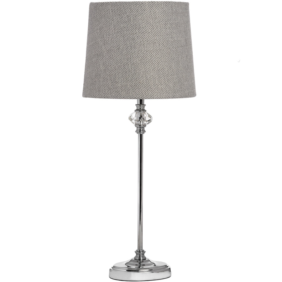 17589 - Coa Living Florence Chrome Table Lamp - Coa Living