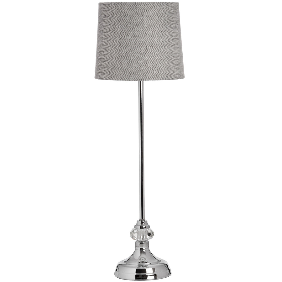 17595 - Coa Living Genoa Chrome Table Lamp - Coa Living