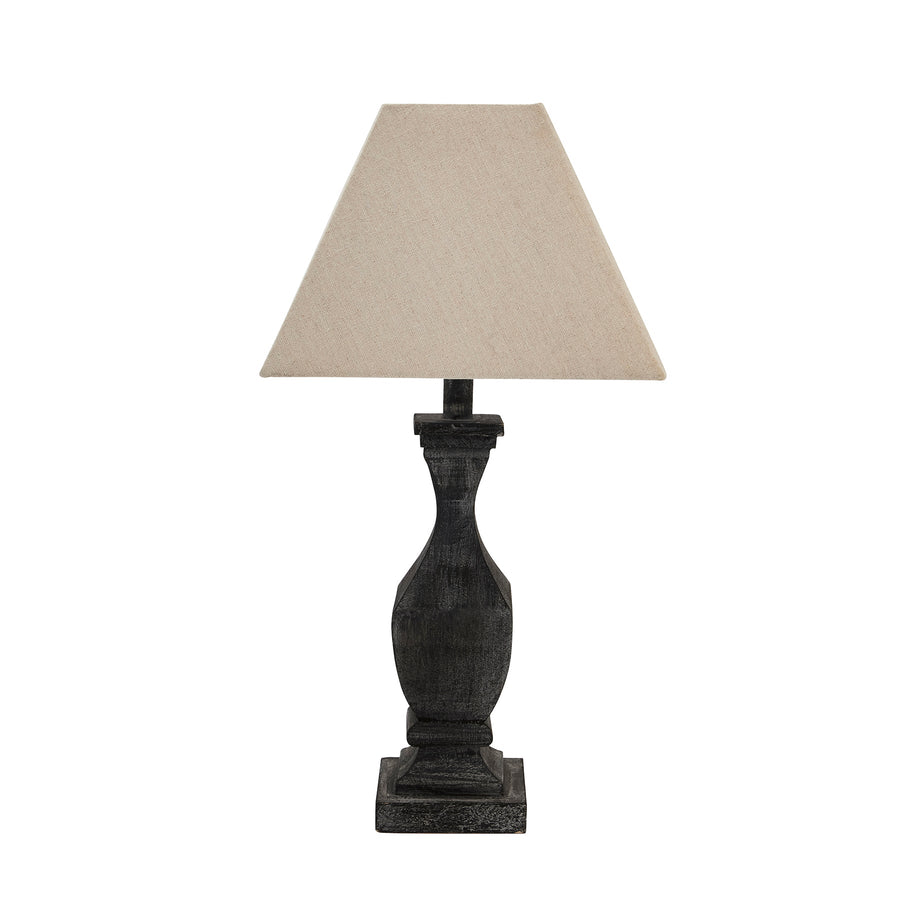 21284 - Coa Living Incia Fluted Wooden Table Lamp - Coa Living