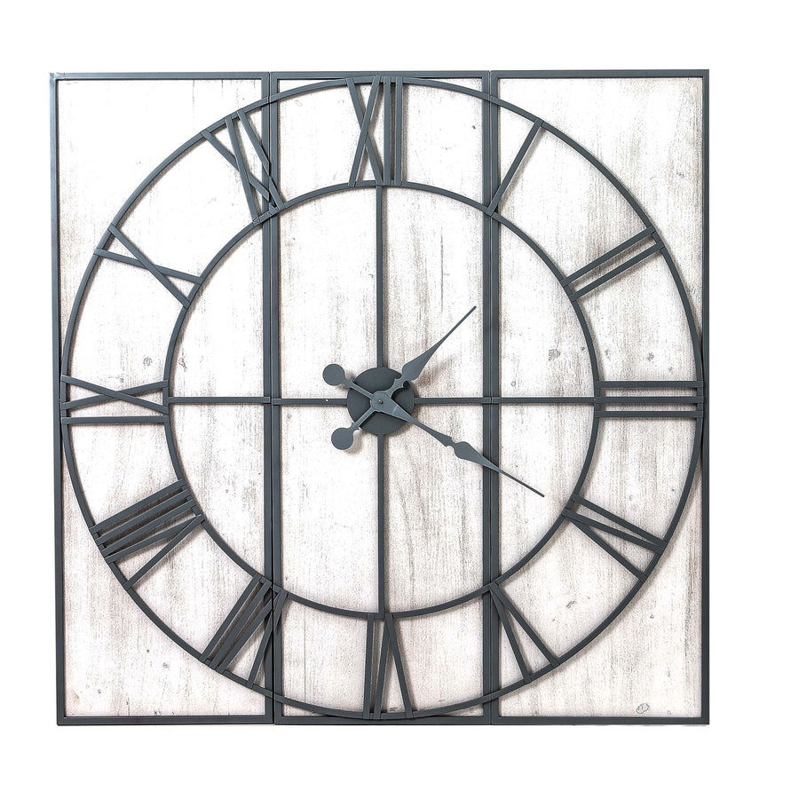 21618 - Coa Living Roza Panelled Wall Clock - Coa Living