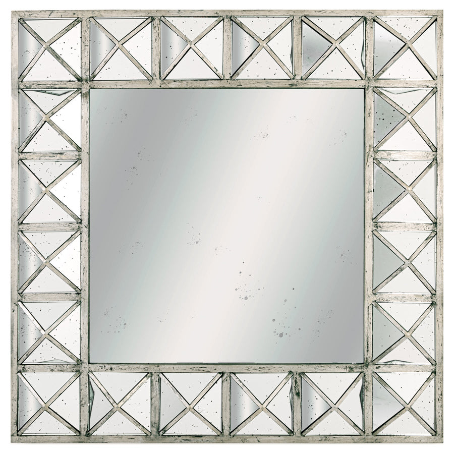 22277 - Coa Living Augustus Detailed Triangulated Wall Mirror - Coa Living