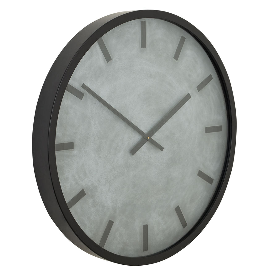 22673 - Coa Living Large Concrete Effect Station Clock - Coa Living