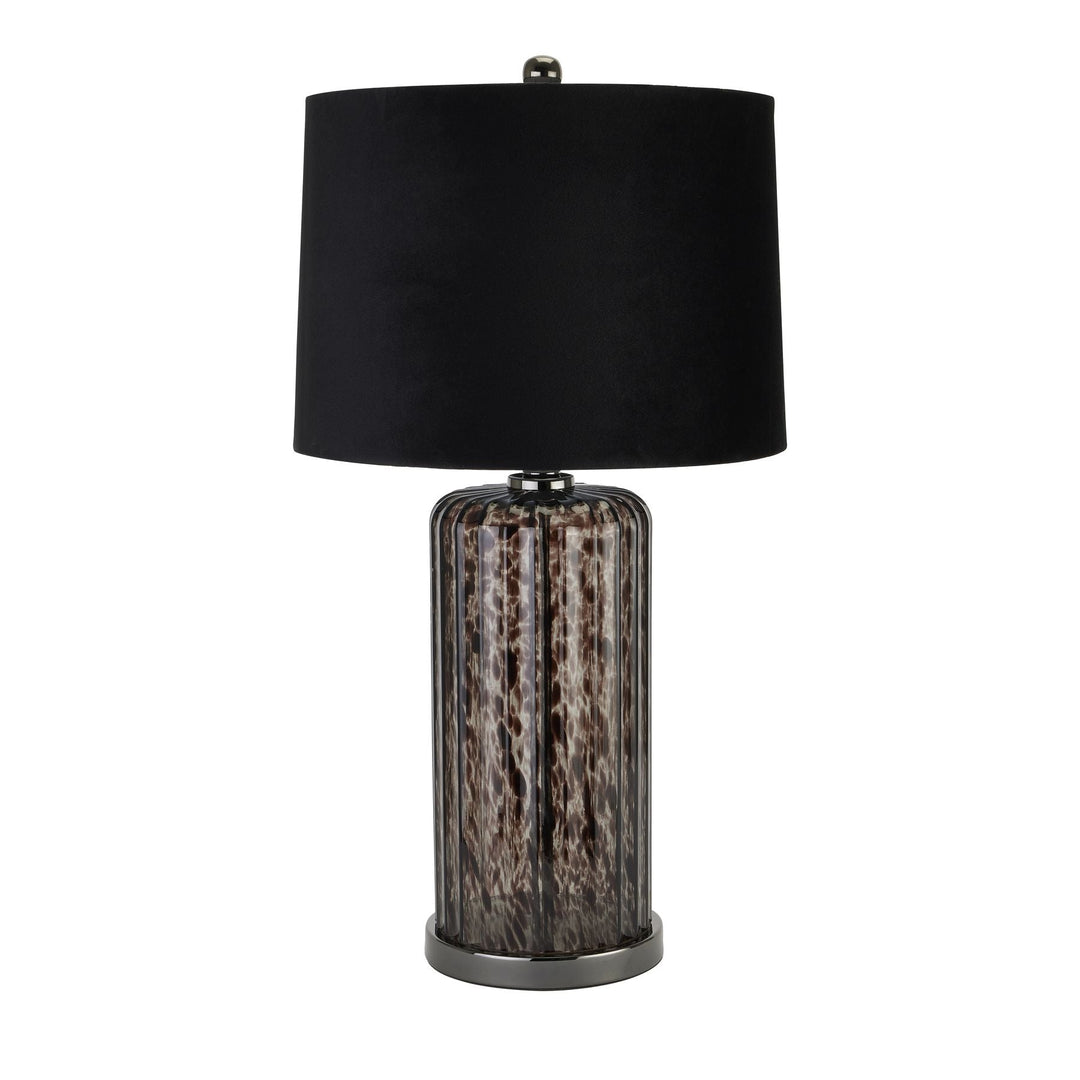 22789 - Coa Living Black Dapple Alberta Lamp - Coa Living