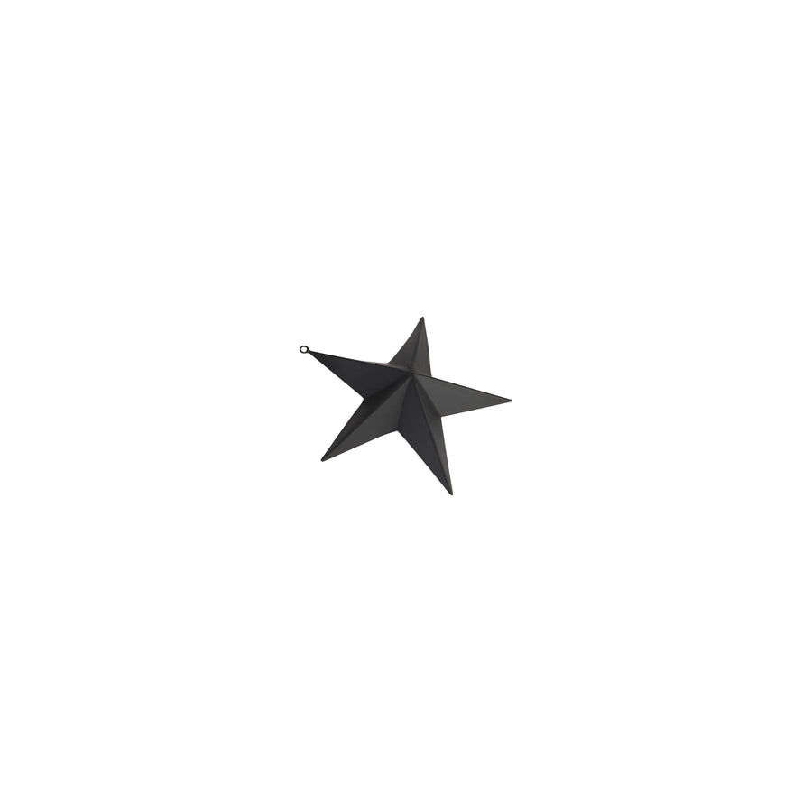 22868 - Coa Living Matt Black Convexed Star - Coa Living