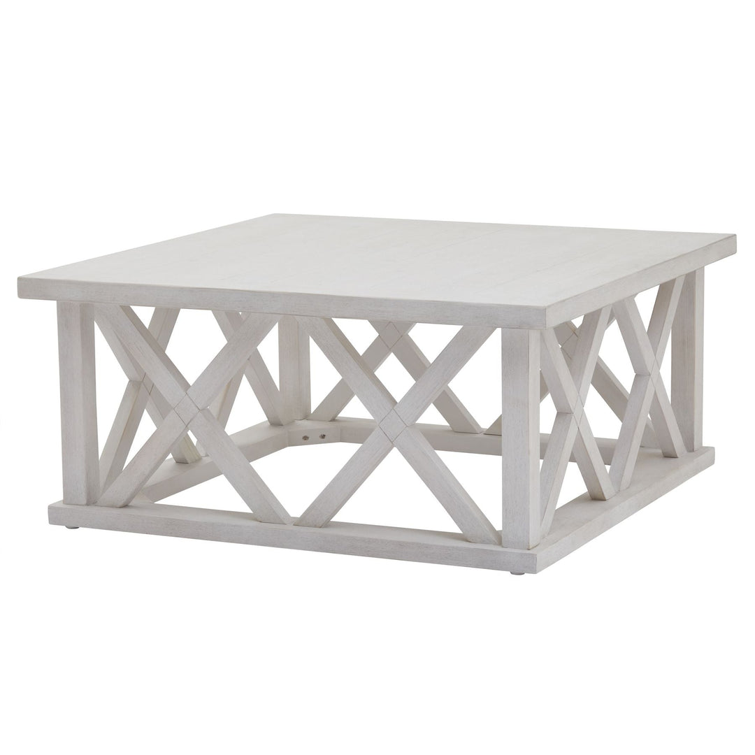 22922 - Coa Living Stamford Plank Collection Square Coffee Table - Coa Living