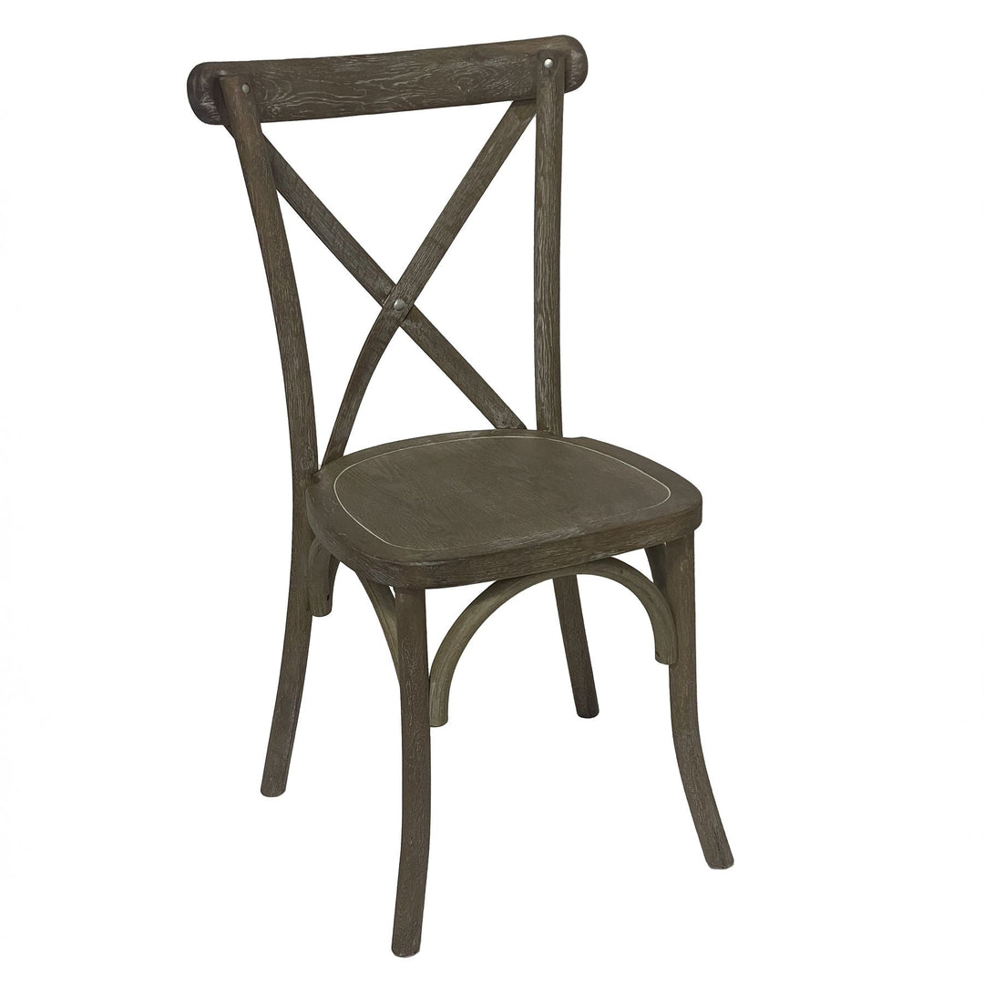 22926 - Coa Living Light Oak Cross Back Dining Chair - Coa Living