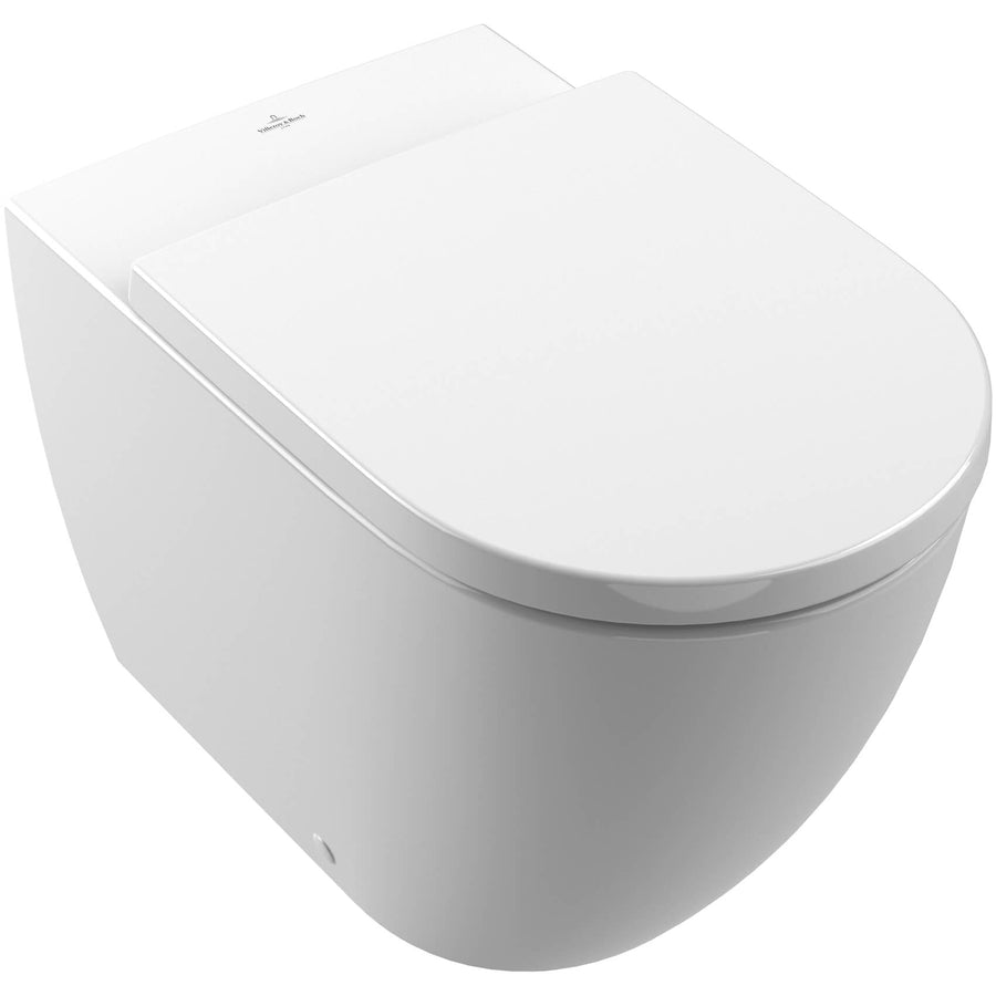 4670T001 - Villeroy & Boch Subway 3.0 Wall Hung Toilet Pan With Twist Flush - Coa Living