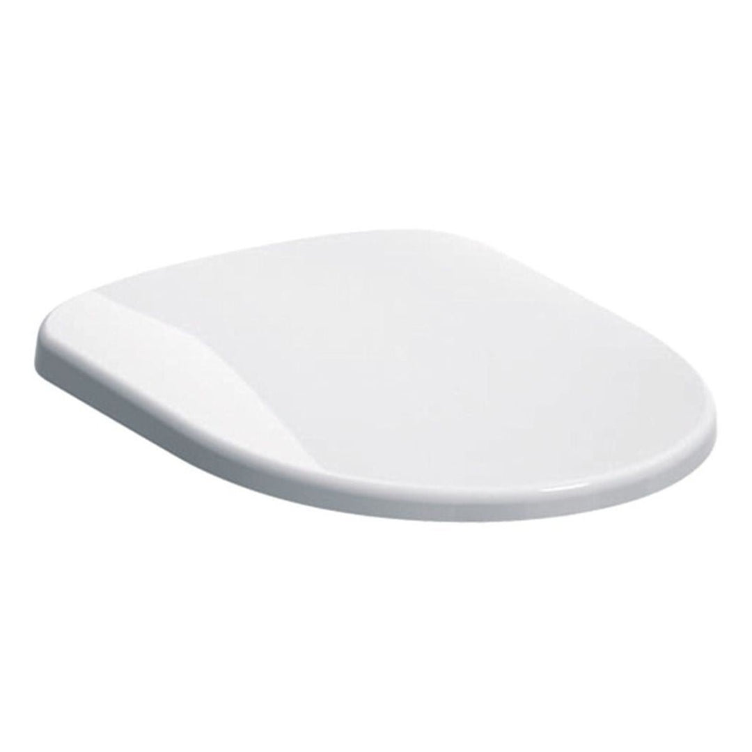 500333011 - Geberit Selnova Replacement Toilet Seat Cover with Top Fixings in White - 500.337.01.1 - Coa Living