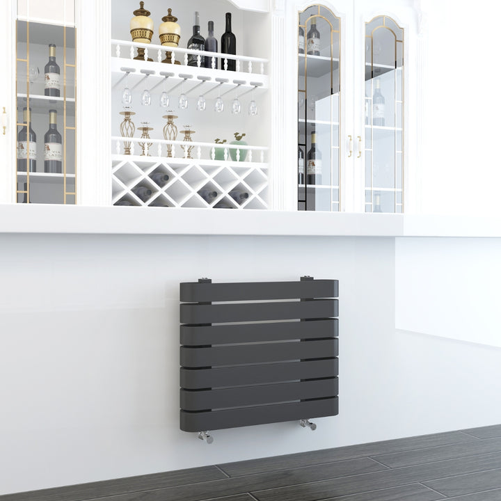 Astrala Ticino Horizontal Radiator in Anthracite