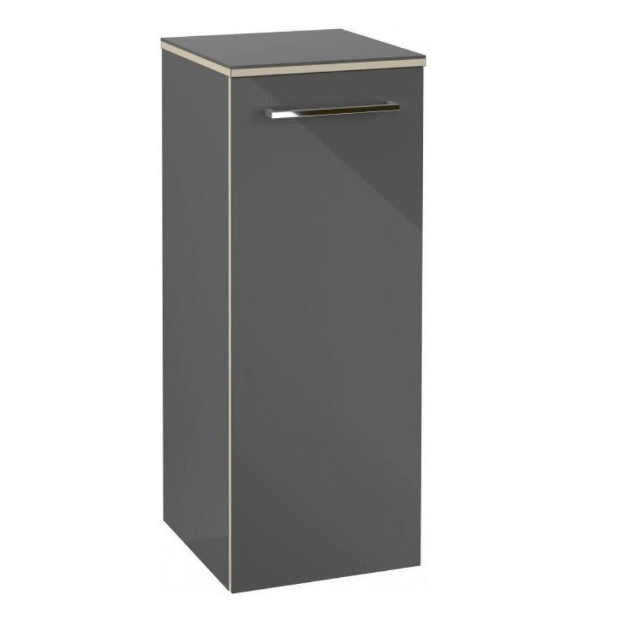 A89501B1 - CL - Villeroy & Boch Avento Side Cabinet 350 x 890 x 373 mm Crystal Grey - Coa Living