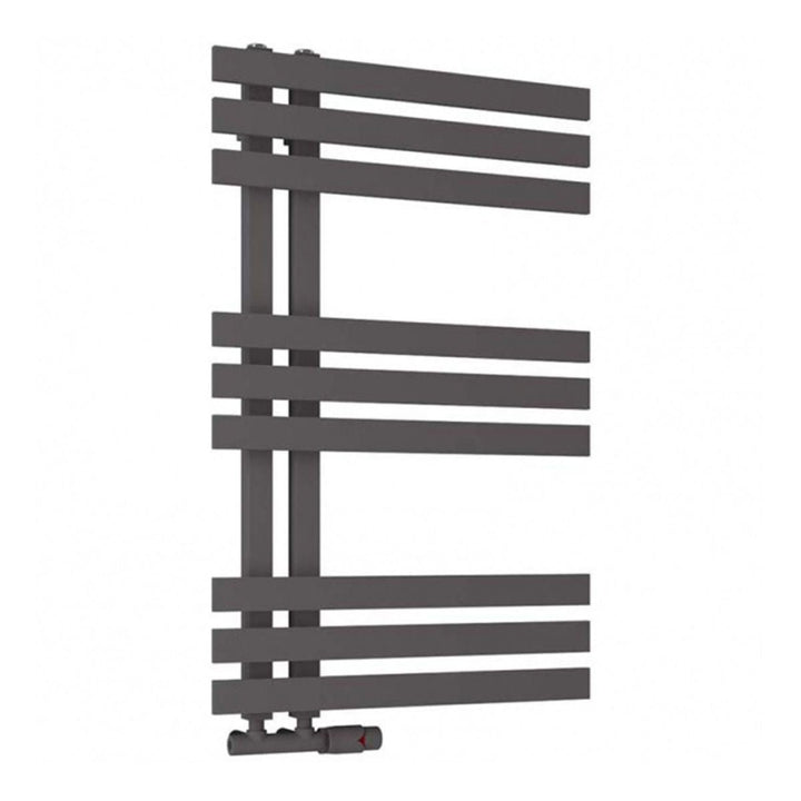 AM00207 - Amara Brack Central Heating Towel Rail in Anthracite - Coa Living