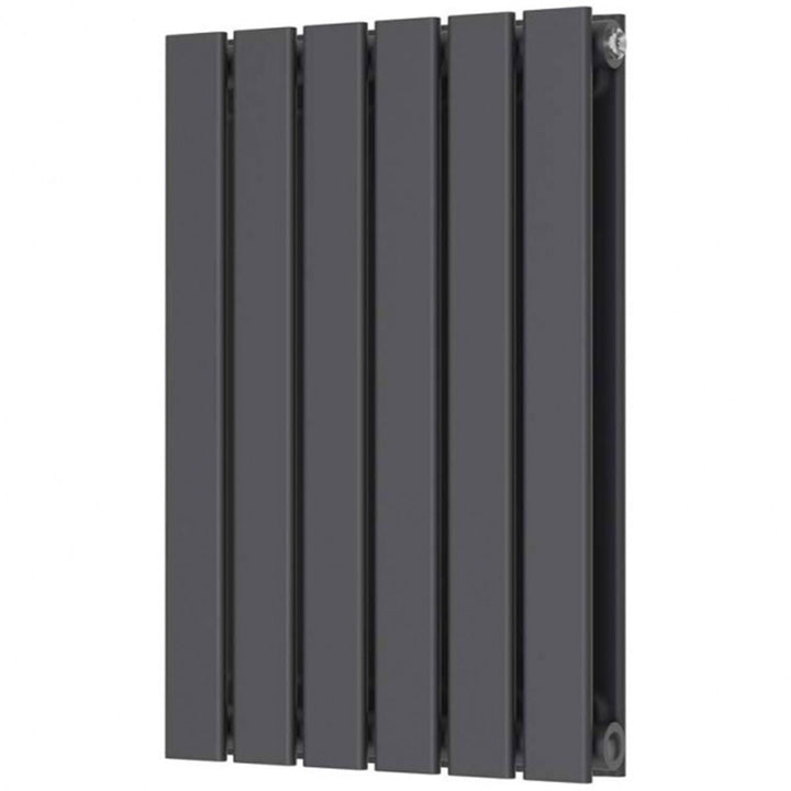 AM00268 - Amara Figgy Double Panel Horizontal Radiator in Anthracite - Coa Living