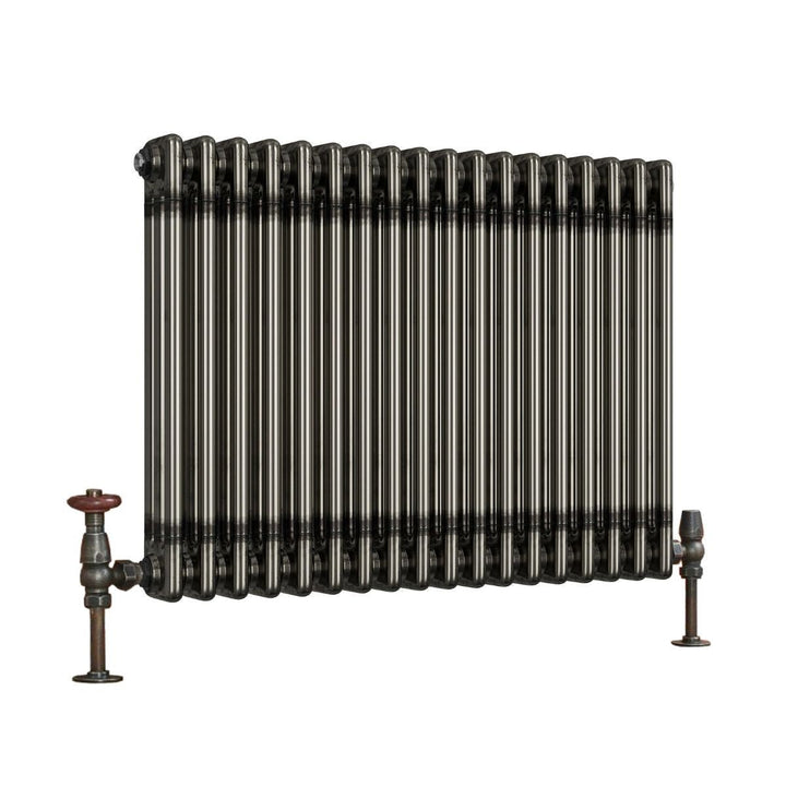 AM00624 - Amara 3 Column Horizontal Radiator in Lacquered Raw Metal - Coa Living