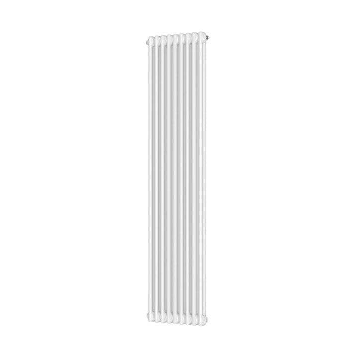 AM00633 - Amara 2 Column Vertical Radiator in White - Coa Living