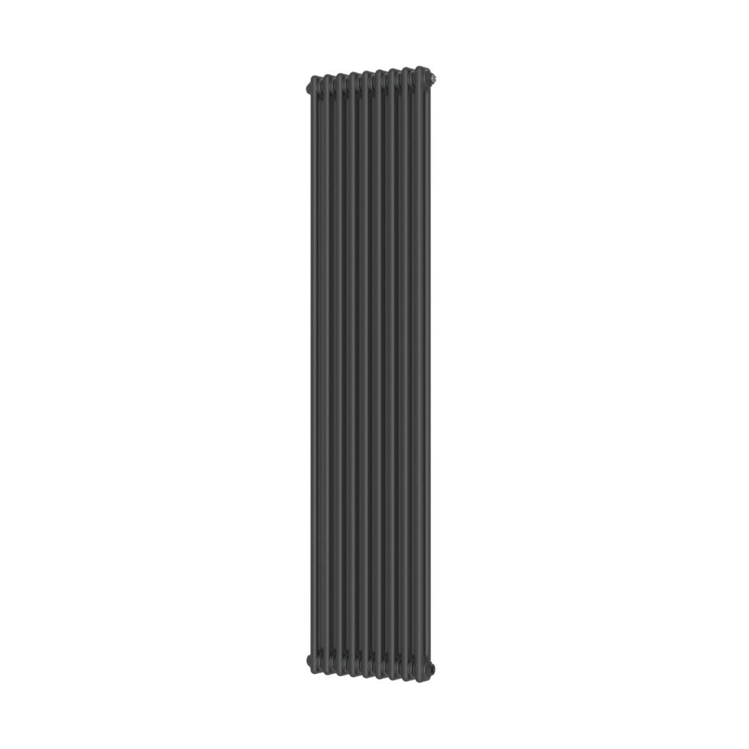 AM00665 - Amara 2 Column Vertical Radiator in Anthracite - Coa Living