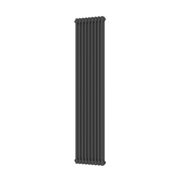 AM00665 - Amara 2 Column Vertical Radiator in Anthracite - Coa Living