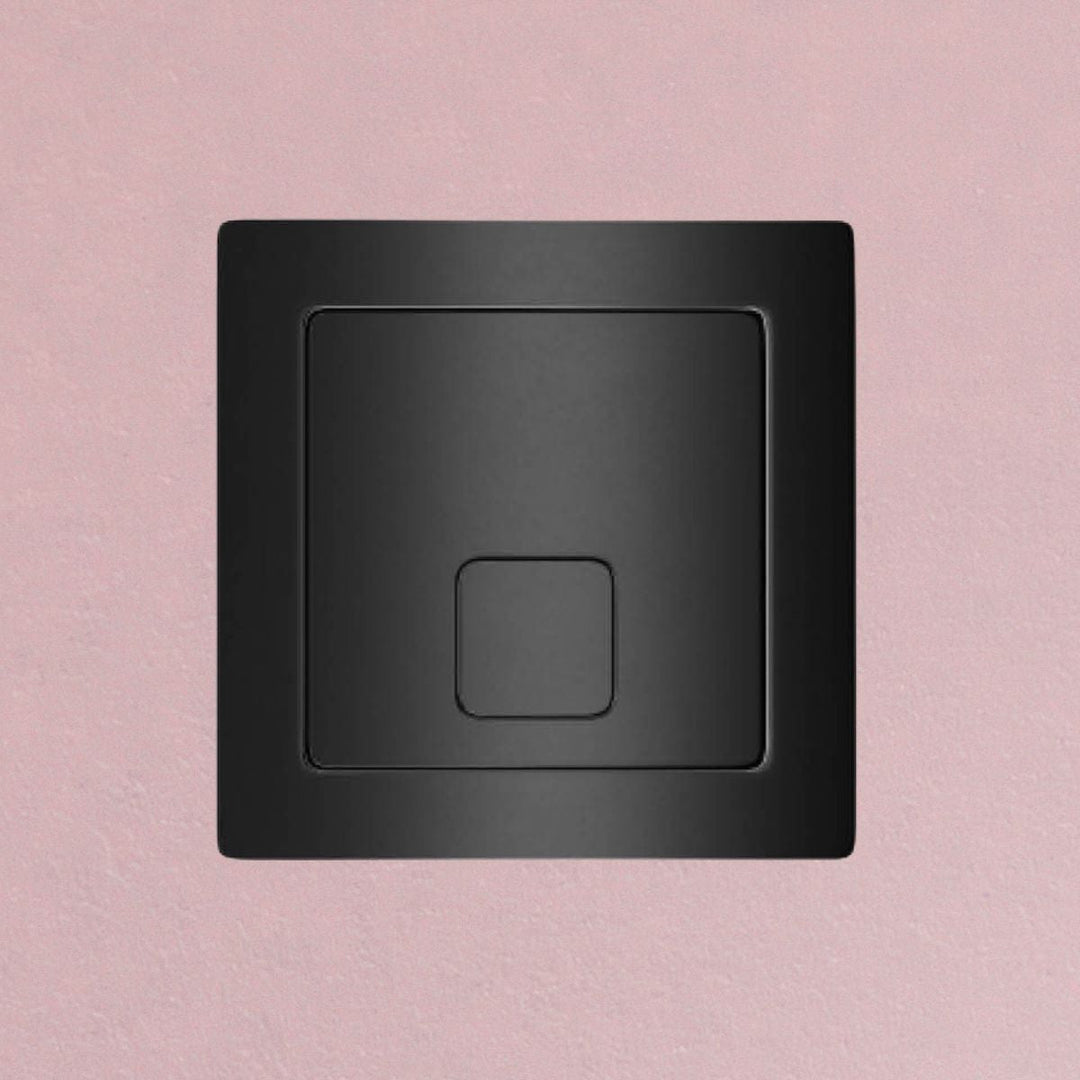 AM00681 - Amara Square Dual Flush Button in Matt Black - Coa Living