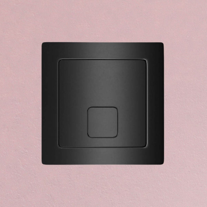 AM00681 - Amara Square Dual Flush Button in Matt Black - Coa Living