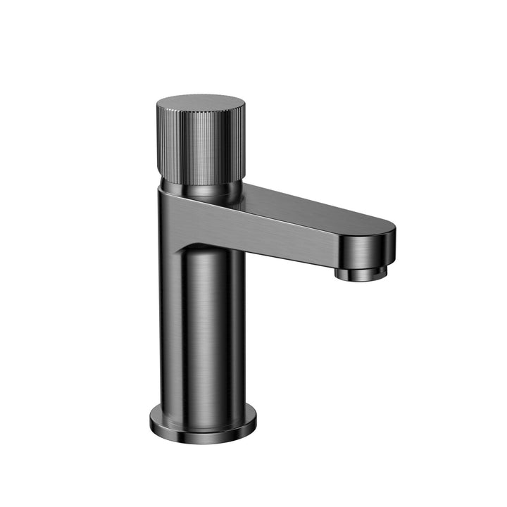 AM00925 - Amara Star Mono Basin Mixer in Gunmetal - Coa Living