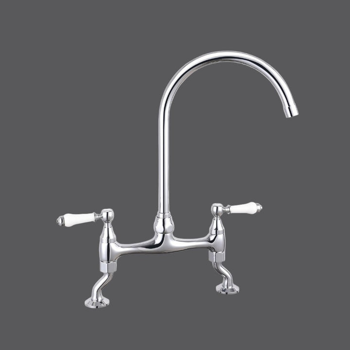 AM02131 - Amara Slingsby Traditional Kitchen Sink Mixer Chrome - Coa Living