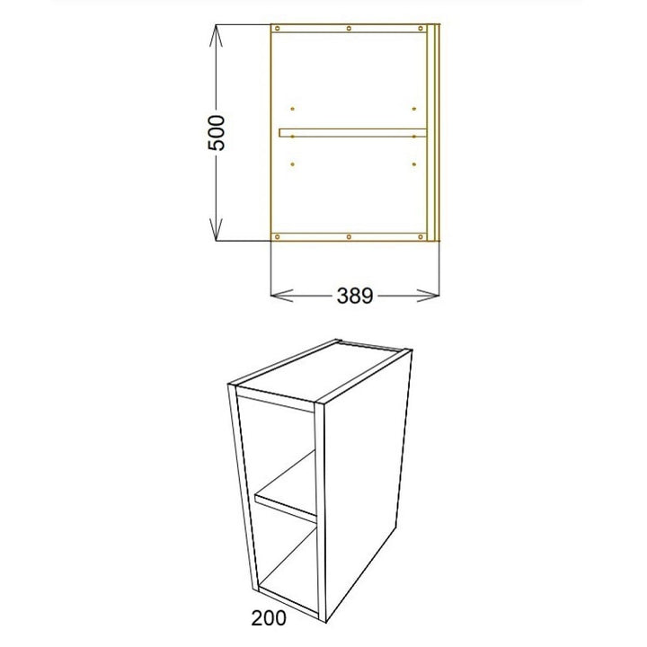 '- Amara Aysgarth 800mm 1 Drawer Fluted Door Unit with Side Storage in Matt Black - Coa Living