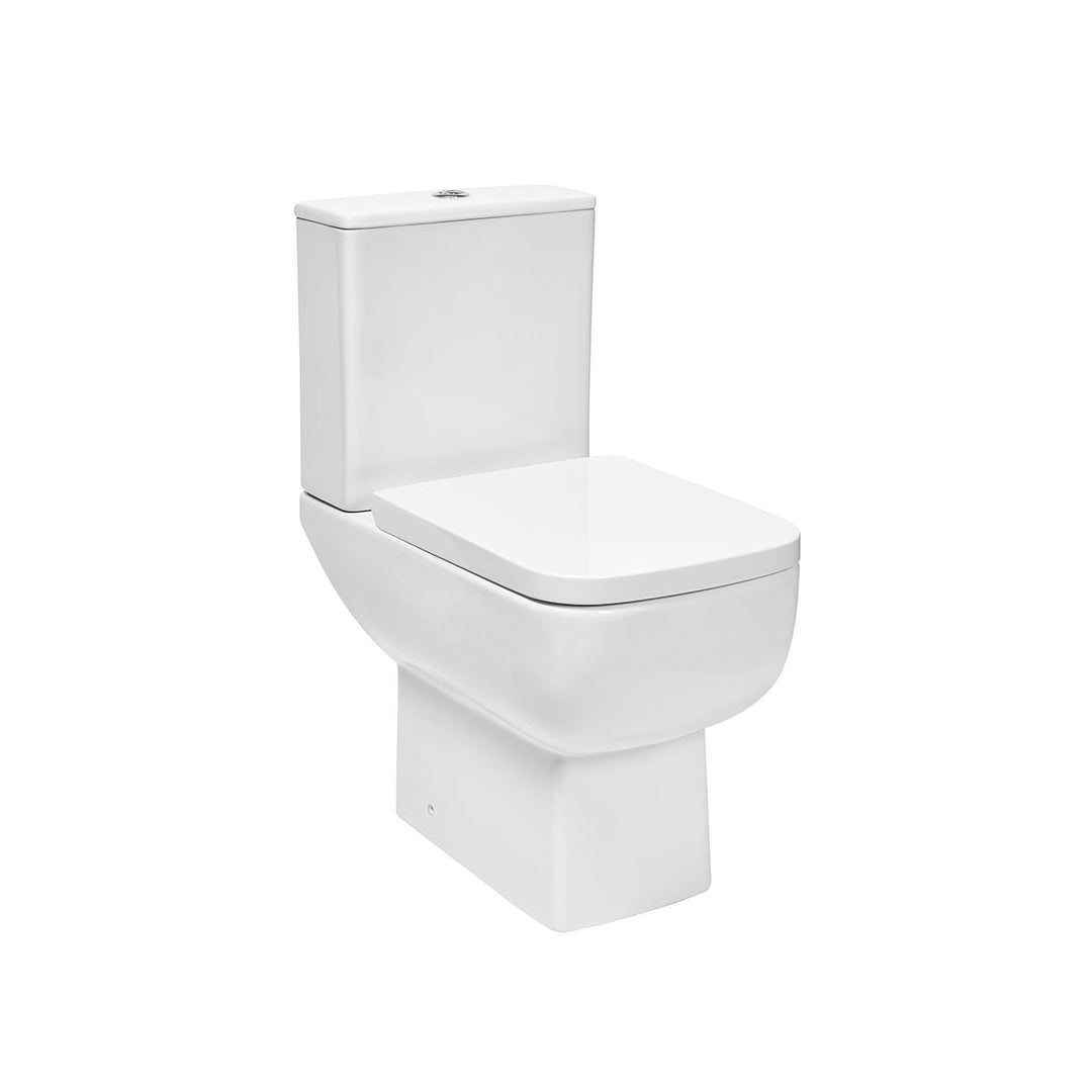 '- Amara Grassington Rimless Open Back Close Coupled Toilet with Soft-Close Seat - Coa Living