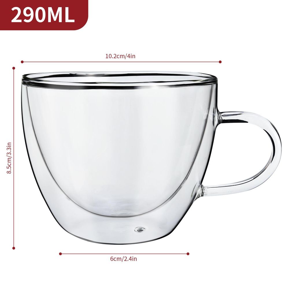 S0671018921 - VINSANI DOUBLE WALL GLASSES VASO 1010311 - Coa Living