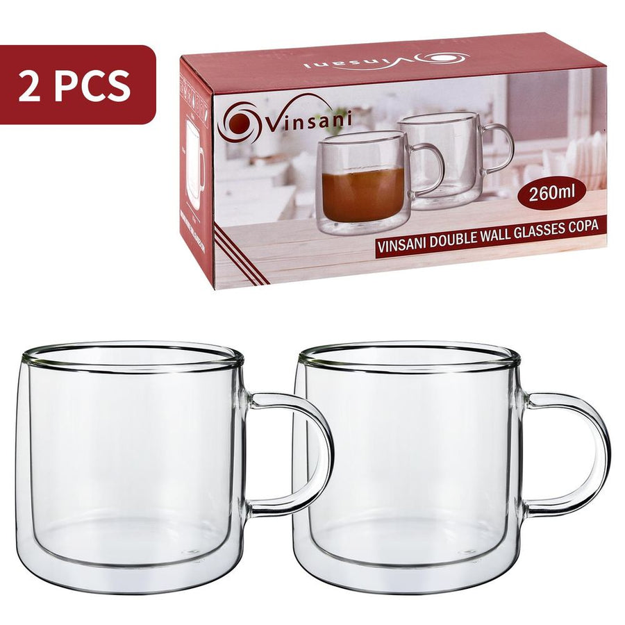 S0671018927 - VINSANI DOUBLE WALL GLASSES COPA 1010310 - Coa Living