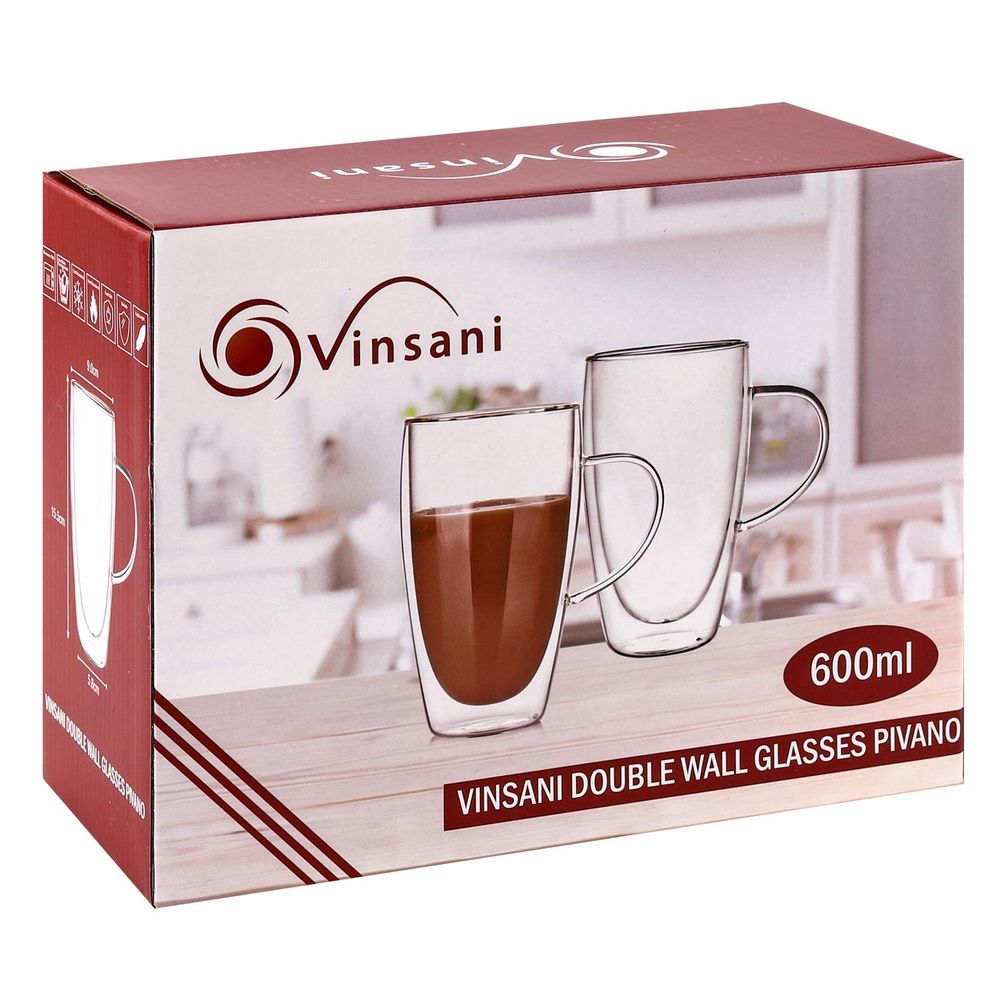 S0671018931 - VINSANI DOUBLE WALL GLASSES PIVANO 1010315 - Coa Living