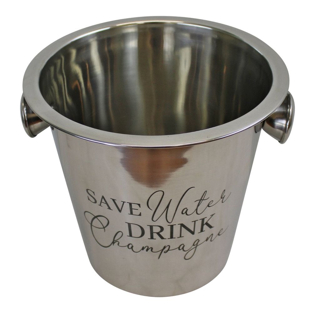 S0671124164 - Savora Stainless Steel Champagne Bucket With Handles - Coa Living