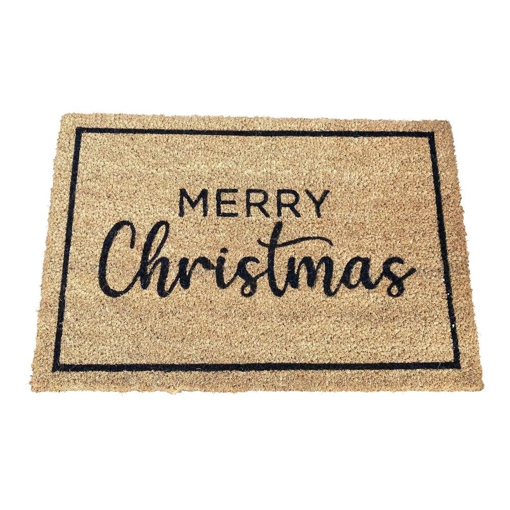 S0671124953 - Merry Christmas Doormat 60x40cm - Coa Living