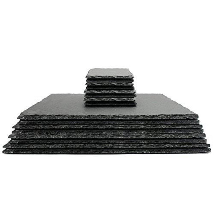 S0671145045 - Savora Slate Placemats and Coasters - 16pc - Coa Living