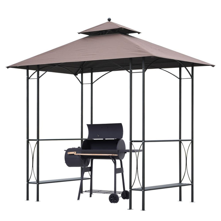 S0671157134 - 2.5x1.5m BBQ Tent Canopy Patio Outdoor Awning Gazebo Party Sun Shelter - Coa Living