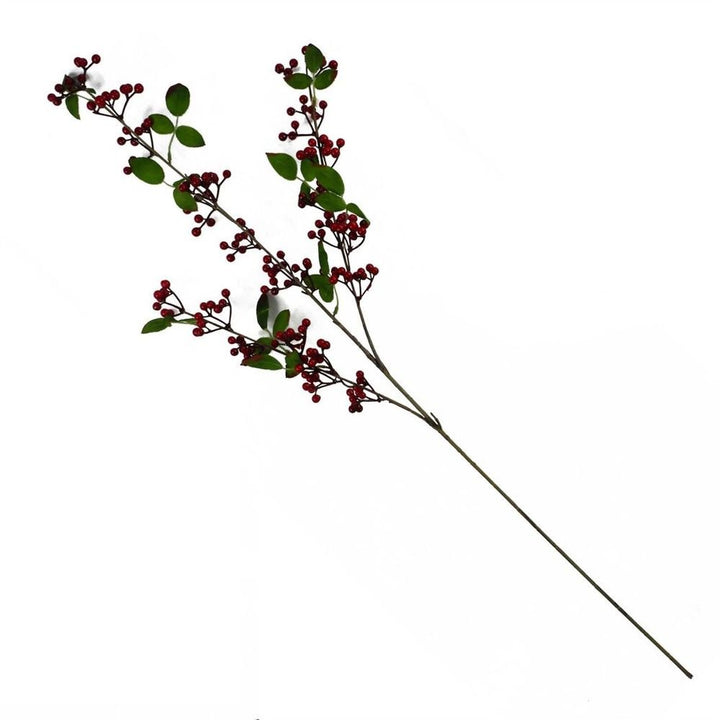 S0671382015 - 6 x 80cm Artificial Red Christmas Berry Spray - Coa Living