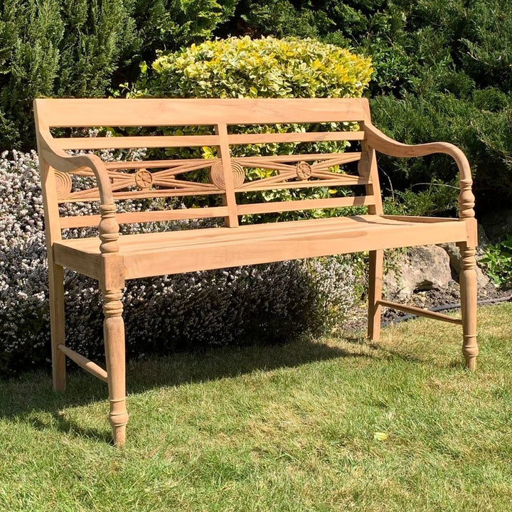 S0671444656 - 120CM 2 SEAT BATAVIA BENCH - Coa Living