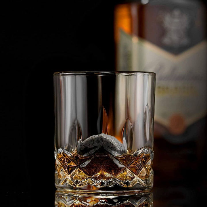 S0671504658 - R.O.C.K.S Whiskey Stones The Connoisseur's Set - Signature Glass Edition - Coa Living