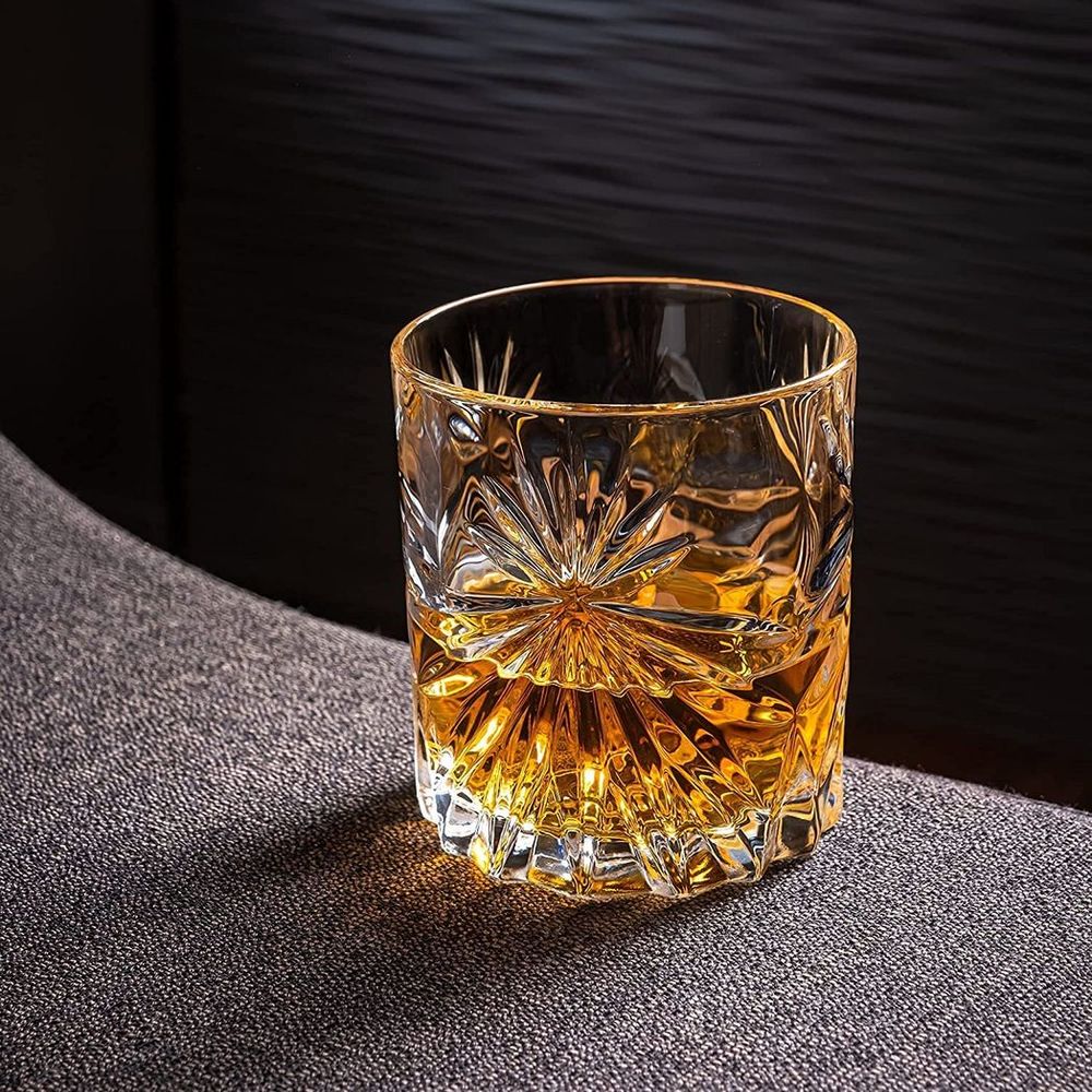 S0671504670 - R.O.C.K.S Whiskey Stones The Connoisseur's Set - Soleil Glass Edition - Coa Living