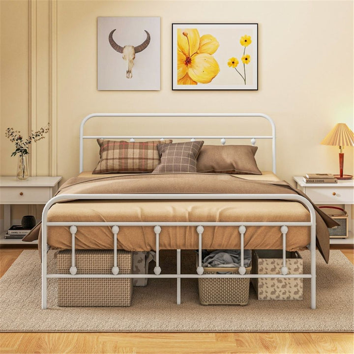 S0671537583 - king size Metal Bed Frame - Coa Living