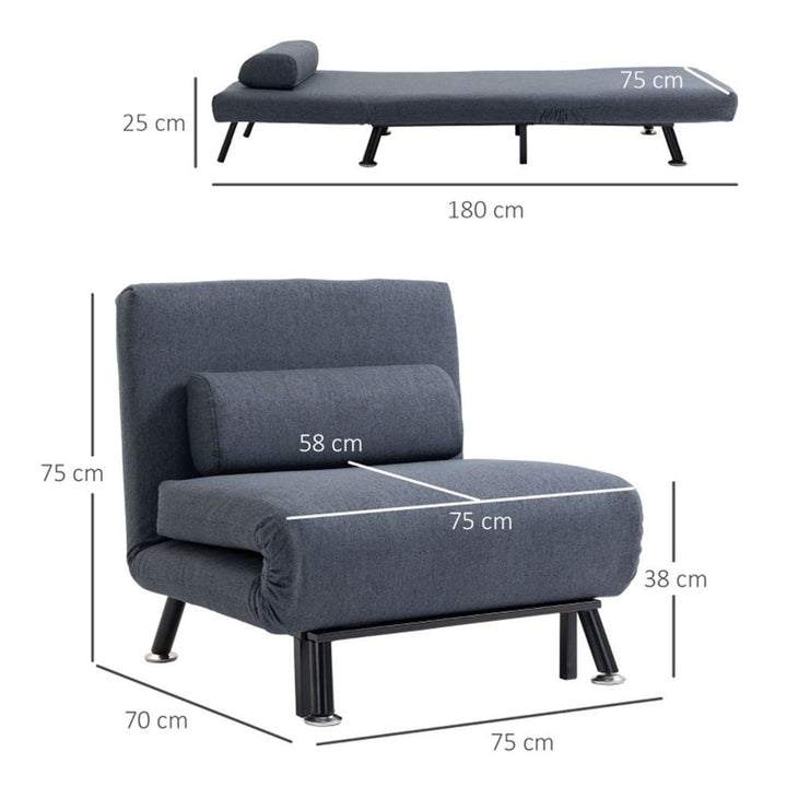 S0671538509 - Sofa Chair /Single sofa bed - Coa Living