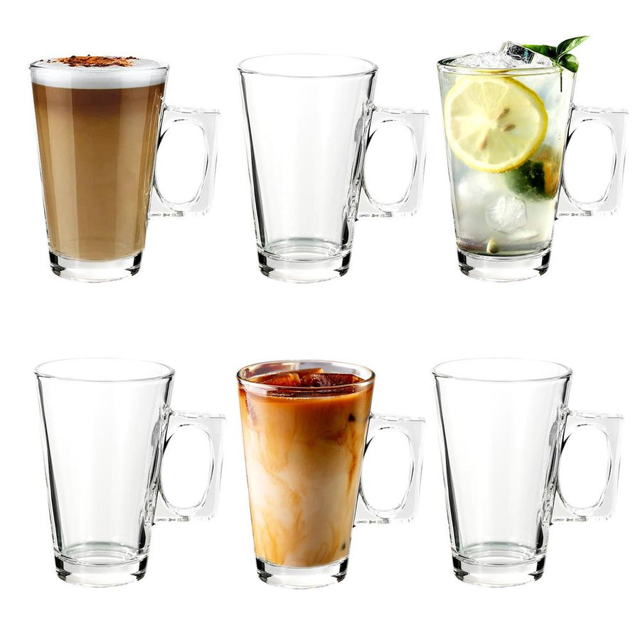 S067905965 - Vinsani Latte Glasses 6pcs 0006556 - Coa Living