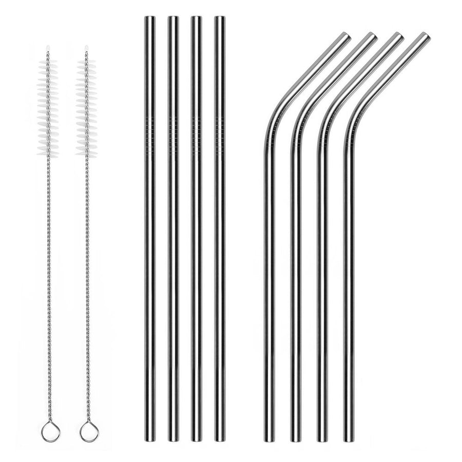 S067906344 - VINSANI STAINLESS STEEL STRAWS 0009023 - Coa Living