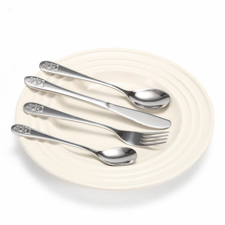 S067936061 - Vinsani 4pcs Jungle Kids Cutlery Set 0010002 X 2 - Coa Living