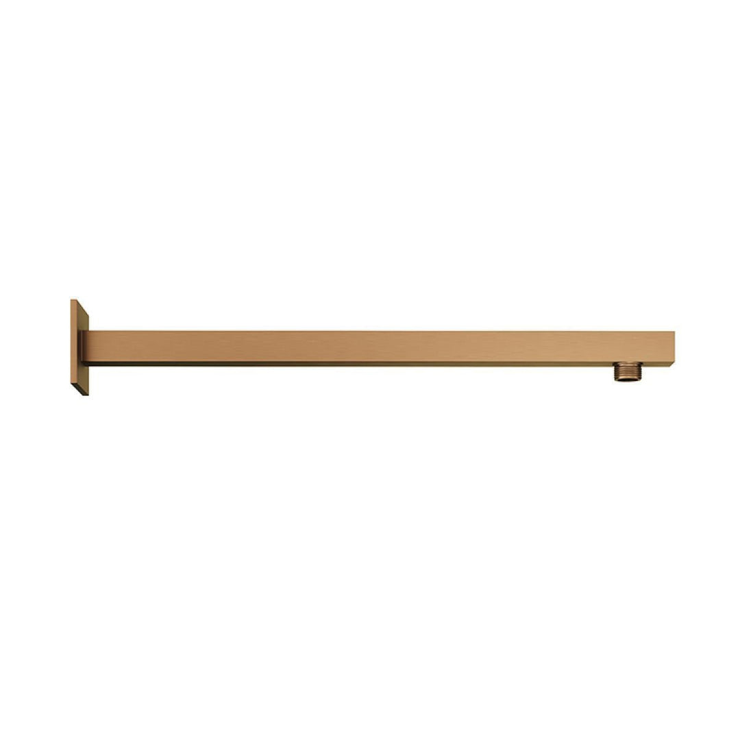 TBTS - 418 - 6138 - CL - Abacus Emotion Square Fixed Wall Arm 370mm Brushed Bronze - Coa Living