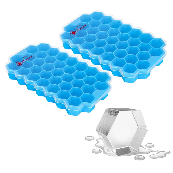 V067936144 - VINSANI 2 PACK ICE CUBE TRAY HEXAGON - Coa Living