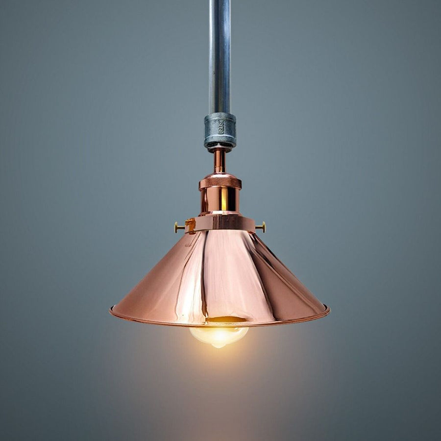 V067941043 - Industrial Retro Pendant Light Shade Suspended Ceiling Pipe Lights Metal Lamp UK - Coa Living