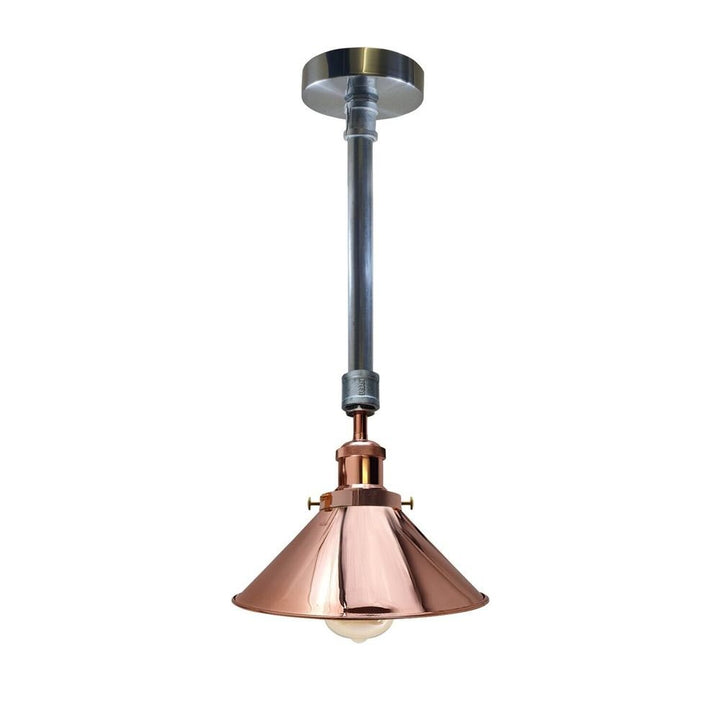 V067941043 - Industrial Retro Pendant Light Shade Suspended Ceiling Pipe Lights Metal Lamp UK - Coa Living