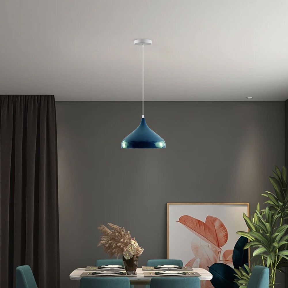 V067941073 - E27 Retro Modern Vintage Metal Ceiling Pendant Light Industrial Pendant Light Shade - Coa Living