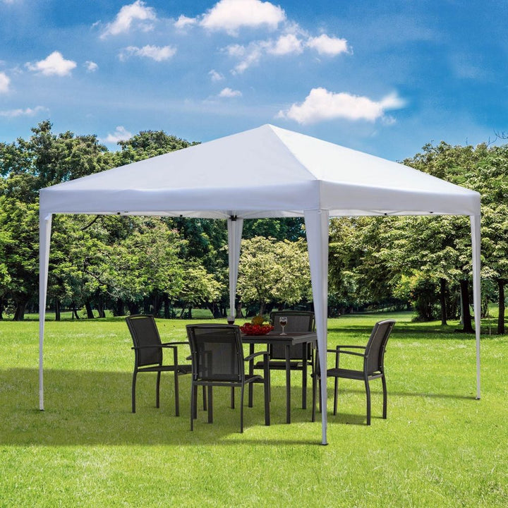 V067942164 - 3x3m Garden Pop Up Gazebo Marquee Party Tent Wedding Canopy UV Protection - Coa Living