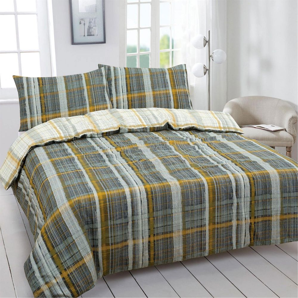 V069599633 - Vantona Clifford Plaid Duvet Cover Set - Coa Living