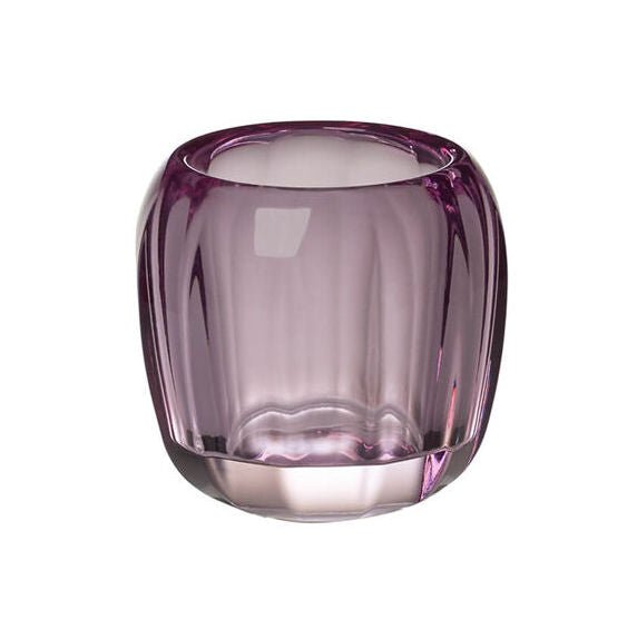 11-7301-0842 - Villeroy and Boch Coloured DeLight Small Tea Light Holder in Noble Rose - Coa Living